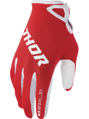 Детски Ръкавици THOR YTH Ridemode Static RED